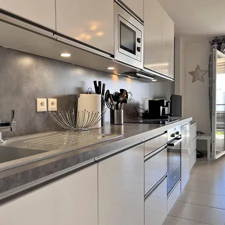 Appartement T2 Climatisé Avec Grande Terrasse, Piscine Et Parking Privatif, Proche Et Commerces. - Fr-1-251-441