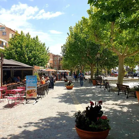 T2 Climatise Avec Grande Terrasse, Piscine Et Parking Privatif, Proche Et Commerces. - Fr-1-251-441 Le Lavandou